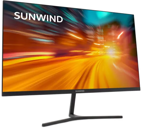 Монитор SunWind 23.8" SM-24FI401 черный IPS LED 1ms 16:9 HDMI матовая 250cd 178гр/178гр 1920x1080 180Hz FreeSync DP FHD 2.79кг