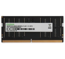 Память DDR5 32GB 4800MHz Digma DGMAS54800032D RTL PC5-38400 CL40 SO-DIMM 288-pin 1.1В dual rank Ret