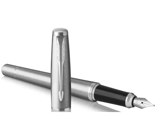 Ручка перьев. Parker Urban Core F200 (1931605) Metro Metallic CT M сталь нержавеющая подар.кор. Ручка перьев. Parker Urban Core F200 (1931605) Metro Metallic CT M сталь нержавеющая подар.кор.