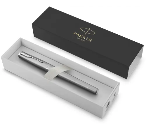 Ручка перьев. Parker Urban Core F200 (1931605) Metro Metallic CT M сталь нержавеющая подар.кор. Ручка перьев. Parker Urban Core F200 (1931605) Metro Metallic CT M сталь нержавеющая подар.кор.