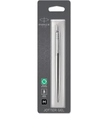 Ручка гелев. Parker Jotter Core (2020671) Stainless Steel CT M черн. черн. блистер