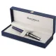 Ручка роллер Waterman Hemisphere Colour Blocking (2202849) черн/синий F черн. черн. подар.кор.