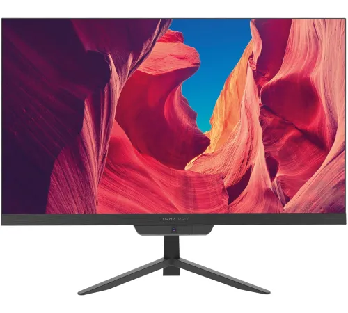 Моноблок Digma Pro Base 23.8" Full HD i3 12100 (3.3) 8Gb SSD512Gb UHDG 730 CR Windows 11 Professional GbitEth WiFi BT 90W клавиатура мышь Cam черный 1920x1080