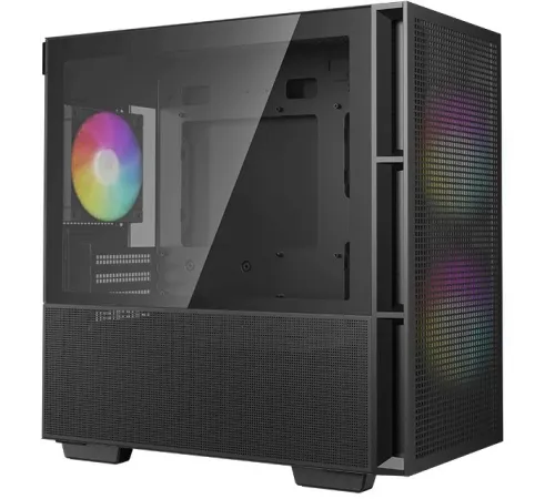 Корпус Deepcool CH360 черный без БП mATX 7x120mm 4x140mm 1xUSB2.0 1xUSB3.0 audio bott PSU