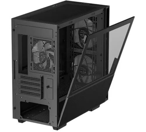 Корпус Deepcool CH360 черный без БП mATX 7x120mm 4x140mm 1xUSB2.0 1xUSB3.0 audio bott PSU