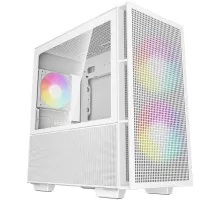 Корпус Deepcool CH360 белый без БП mATX 7x120mm 4x140mm 1xUSB2.0 1xUSB3.0 audio bott PSU