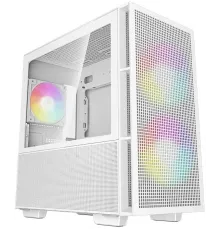 Корпус Deepcool CH360 белый без БП mATX 7x120mm 4x140mm 1xUSB2.0 1xUSB3.0 audio bott PSU