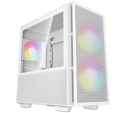 Корпус Deepcool CH360 белый без БП mATX 7x120mm 4x140mm 1xUSB2.0 1xUSB3.0 audio bott PSU