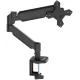 Кронштейн для мониторов ЖК Buro BU-M11 черный 17"-32" макс.10кг крепление к столешнице поворот и наклон
