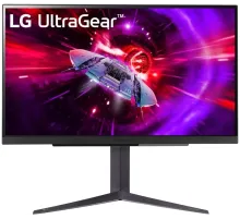 Монитор LG 27" UltraGear 27GR83Q-B черный IPS LED 16:9 HDMI матовая HAS Piv 1000:1 400cd 178гр/178гр 2560x1440 240Hz G-Sync FreeSync Premium DP 2K USB 6.2кг