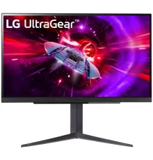 Монитор LG 27" UltraGear 27GR83Q-B черный IPS LED 16:9 HDMI матовая HAS Piv 1000:1 400cd 178гр/178гр 2560x1440 240Hz G-Sync FreeSync Premium DP 2K USB 6.2кг