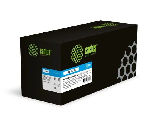 Картридж лазерный Cactus CS-TK5370C TK-5370C голубой (5000стр.) для Kyocera ECOSYS PA3500cx/ECO MA3500cix/MA3500cifx