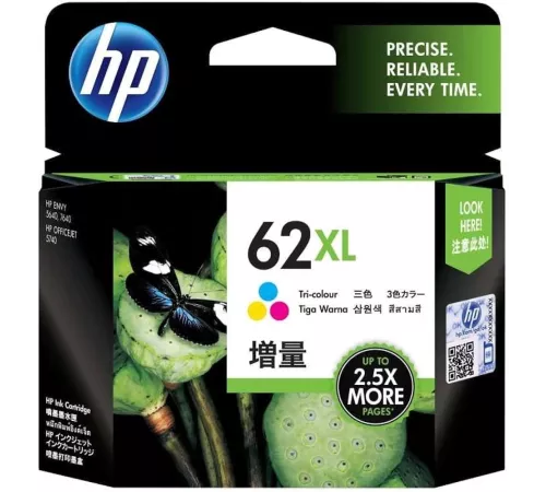 Картридж струйный HP 62XL C2P07AE многоцветный (415стр.) для HP OJ 200