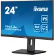 Монитор Iiyama 23.8" ProLite XUB2492HSU-B6 черный IPS LED 0.4ms 16:9 HDMI M/M матовая HAS Piv 1000:1 250cd 178гр/178гр 1920x1080 100Hz DP FHD USB 4.9кг