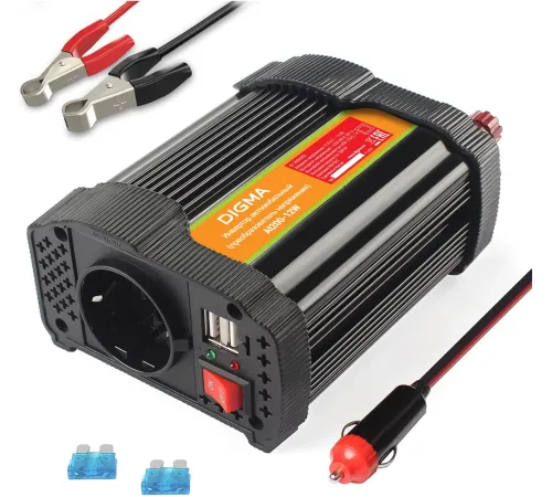 Автоинвертор Digma AI200-12W 200Вт Автоинвертор Digma AI200-12W 200Вт