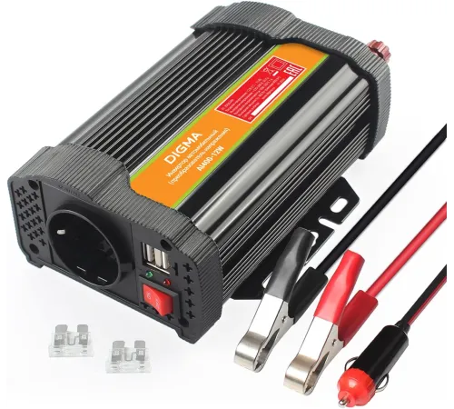 Автоинвертор Digma AI400-12W 400Вт Автоинвертор Digma AI400-12W 400Вт
