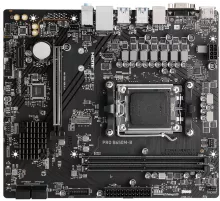 Материнская плата MSI PRO B650M-B SocketAM5 AMD B650 2xDDR5 mATX AC`97 8ch(7.1) 2.5Gg RAID+VGA+HDMI