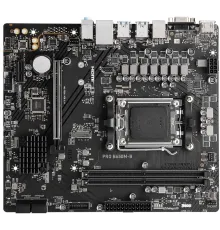 Материнская плата MSI PRO B650M-B SocketAM5 AMD B650 2xDDR5 mATX AC`97 8ch(7.1) 2.5Gg RAID+VGA+HDMI