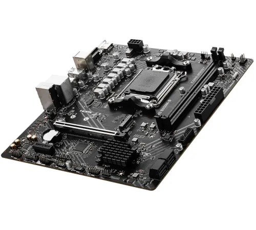 Материнская плата MSI PRO B650M-B SocketAM5 AMD B650 2xDDR5 mATX AC`97 8ch(7.1) 2.5Gg RAID+VGA+HDMI