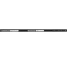 Блок распределения питания RakTek Basic RTP3B3242 верт.размещ. 42xC13/C19 базовые 3x32A IEC 60309 3м