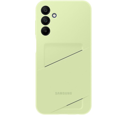 Чехол (клип-кейс) Samsung для Samsung Galaxy A15 Card Slot Case A15 лайм (EF-OA156TMEGRU)
