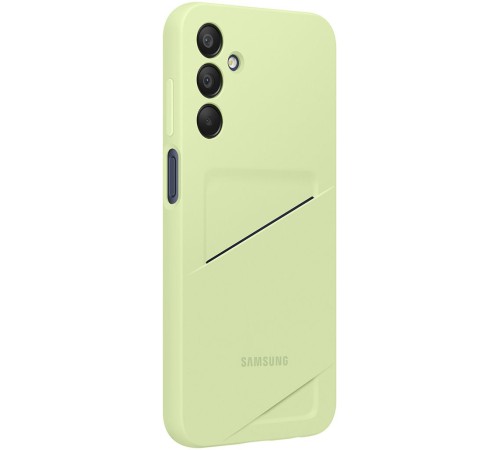 Чехол (клип-кейс) Samsung для Samsung Galaxy A15 Card Slot Case A15 лайм (EF-OA156TMEGRU)