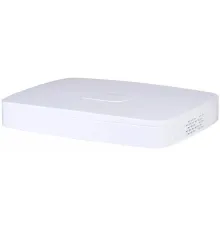 DAHUA DHI-NVR4108-8P-4KS3 8-канальный IP-видеорегистратор с PoE, 4K и H.265+, входящий поток до 160Мбит/с, видеоаналитика, 1 SATA III до 20Тбайт