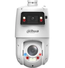 DAHUA DH-SDT4E425-4F-GB-A-PV1 Уличная купольная PTZ IP-видеокамера TiOC с панорамным модулем 4Мп 1/2.8" CMOS, ИК до 30м, LED до 30м, панорамный модуль: 5мм–125мм, ИК до 100м, LED до 50м, IP66