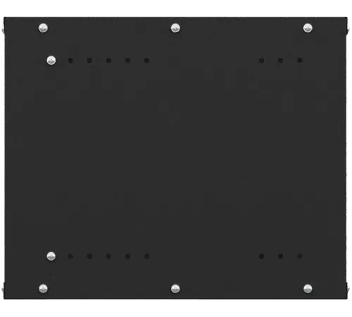 Шкаф коммутационный NTSS Lime (NTSS-WL6U5545GS-BL) настенный 6U 550x450мм пер.дв.стекл несъемн.бок.пан. 30кг черный