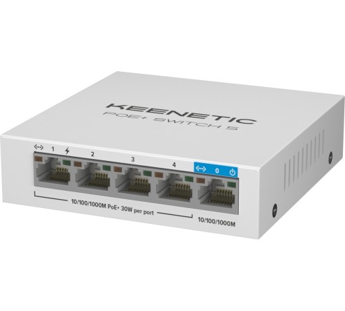 Keenetic POE+ SWITCH 5 (KN-4610) Keenetic POE+ SWITCH 5 (KN-4610)