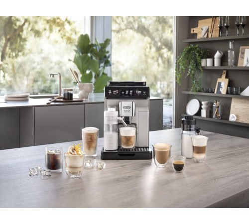 Кофемашина Delonghi Eletta Explore ECAM450.65.S 1450Вт серебристый Кофемашина Delonghi Eletta Explore ECAM450.65.S 1450Вт серебристый