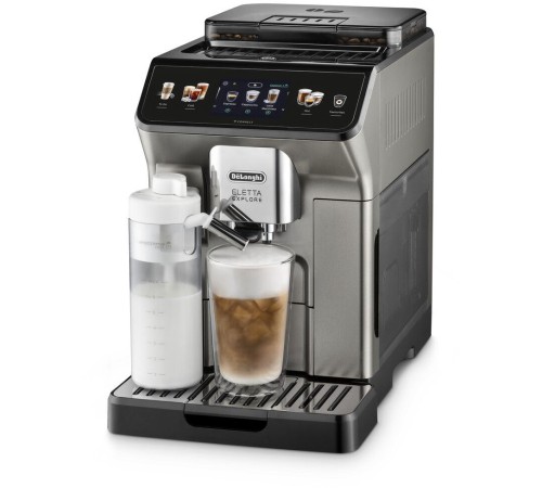 Кофемашина Delonghi ECAM450.86.T 1450Вт черный/серебристый Кофемашина Delonghi ECAM450.86.T 1450Вт черный/серебристый
