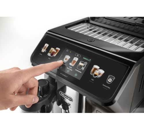 Кофемашина Delonghi ECAM450.86.T 1450Вт черный/серебристый Кофемашина Delonghi ECAM450.86.T 1450Вт черный/серебристый