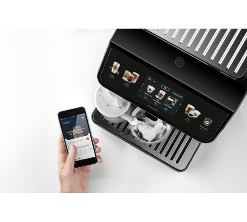 Кофемашина Delonghi ECAM450.86.T 1450Вт черный/серебристый Кофемашина Delonghi ECAM450.86.T 1450Вт черный/серебристый