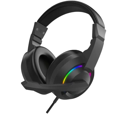 Наушники с микрофоном Оклик HS-L315G черный 1.8м накладные USB оголовье (2007552) Наушники с микрофоном Оклик HS-L315G черный 1.8м накладные USB оголовье (2007552)