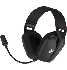 Наушники с микрофоном Оклик HS-L750G черный 1.5м накладные BT/Radio/3.5mm оголовье (2007557)
