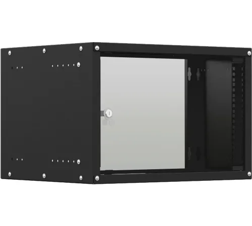 Шкаф коммутационный NTSS Lime (NTSS-WL9U5560GS-BL) настенный 9U 550x600мм пер.дв.стекл несъемн.бок.пан. 30кг черный 15кг Шкаф коммутационный NTSS Lime (NTSS-WL9U5560GS-BL) настенный 9U 550x600мм пер.дв.стекл несъемн.бок.пан. 30кг черный 15кг