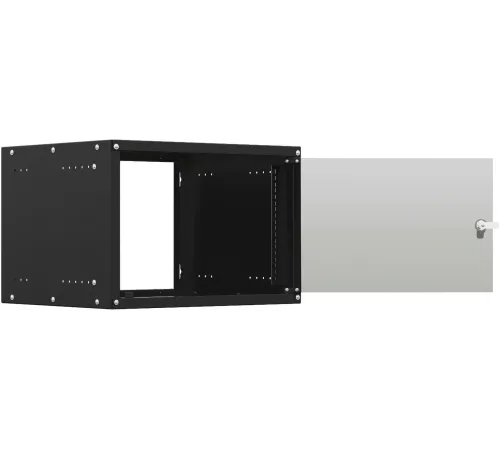 Шкаф коммутационный NTSS Lime (NTSS-WL9U5560GS-BL) настенный 9U 550x600мм пер.дв.стекл несъемн.бок.пан. 30кг черный 15кг Шкаф коммутационный NTSS Lime (NTSS-WL9U5560GS-BL) настенный 9U 550x600мм пер.дв.стекл несъемн.бок.пан. 30кг черный 15кг