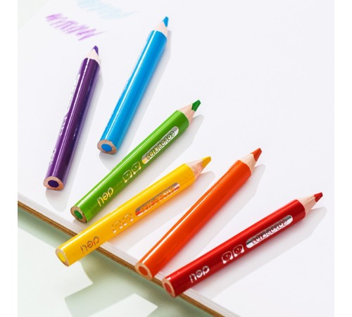Карандаши цв. Deli EC134-24 Color Kids 5мм ассорти 24цв. коробка/европод. (24шт) 24 карандаша Карандаши цв. Deli EC134-24 Color Kids 5мм ассорти 24цв. коробка/европод. (24шт) 24 карандаша