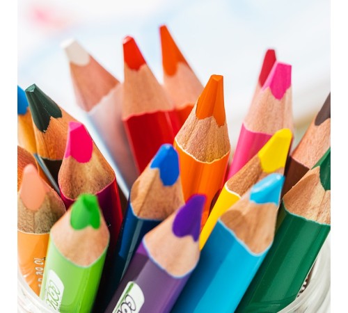 Карандаши цв. Deli EC134-24 Color Kids 5мм ассорти 24цв. коробка/европод. (24шт) 24 карандаша Карандаши цв. Deli EC134-24 Color Kids 5мм ассорти 24цв. коробка/европод. (24шт) 24 карандаша