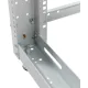 Стойка двухрамная NTSS NTSS-2POR33U/600-1000 33U 550ммx1000мм 600кг серый