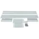 Стойка двухрамная NTSS NTSS-2POR33U/600-1000 33U 550ммx1000мм 600кг серый
