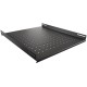 Полка стационарная NTSS NTSS-FS-H-800-BL 1U нагр.:100кг. 19" 550мм черный (упак.:1шт)