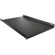 Полка стационарная NTSS NTSS-FS-H-1000-BL 1U нагр.:100кг. 19" 750мм черный (упак.:1шт)