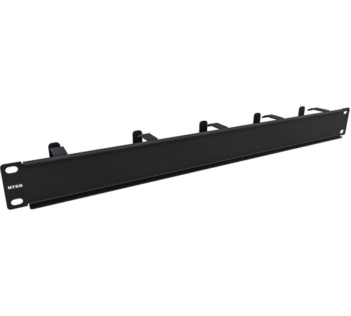 Кабельный органайзер горизонтальный NTSS NTSS-HORG-1U-5(45)-BL односторонний кольца 1U шир.:19" глуб.:45мм Кабельный органайзер горизонтальный NTSS NTSS-HORG-1U-5(45)-BL односторонний кольца 1U шир.:19" глуб.:45мм