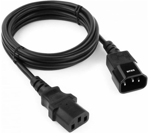 Шнур питания NTSS NTSS-PC13142 C13-С14 проводник.:3x0.75мм2 1.8м 220/250В 10А (упак.:1шт) черный Шнур питания NTSS NTSS-PC13142 C13-С14 проводник.:3x0.75мм2 1.8м 220/250В 10А (упак.:1шт) черный