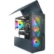 Корпус Azza CAST черный без БП ATX 1x140mm 2xUSB3.0 audio