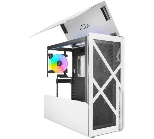 Корпус Azza CAST белый без БП ATX 1x120mm 2xUSB3.0 1xUSB3.1 audio bott PSU Корпус Azza CAST белый без БП ATX 1x120mm 2xUSB3.0 1xUSB3.1 audio bott PSU