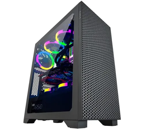 Корпус Azza HIVE черный без БП ATX 1x120mm 2xUSB2.0 1xUSB3.0 audio bott PSU Корпус Azza HIVE черный без БП ATX 1x120mm 2xUSB2.0 1xUSB3.0 audio bott PSU