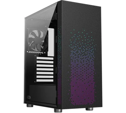 Корпус Azza CELESTA F черный без БП ATX 1x120mm 2xUSB2.0 1xUSB3.0 audio bott PSU
